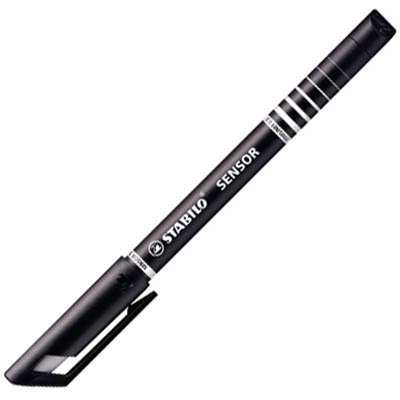 Image for STABILO SENSOR FINELINER PEN EXTRA FINE 0.3MM BLACK from Olympia Office Products