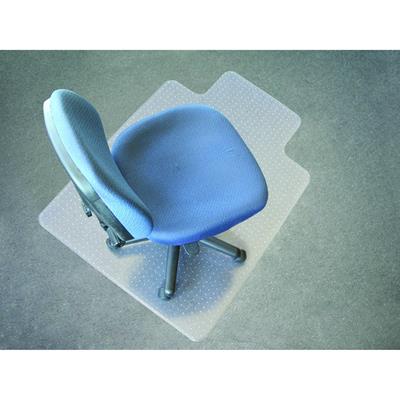 Image for JASTEK CHAIRMAT PVC KEYHOLE LOW PILE CARPET 1140 X 1340MM from BusinessWorld Computer & Stationery Warehouse