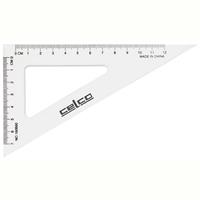 celco set square 60 degrees 160mm clear