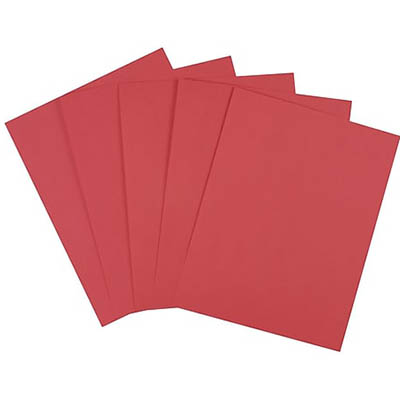 Image for JASART COVER PAPER 125GSM A4 RED PACK 500 from Mitronics Corporation