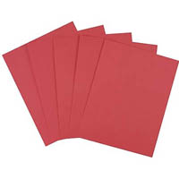 jasart cover paper 125gsm a4 red pack 500