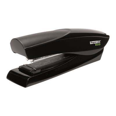 Image for RAPID ECO STAPLER HALF STRIP RECYCLED 20 SHEET BLACK from Office Heaven