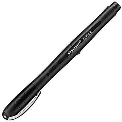Image for STABILO BL@CK ROLLERBALL PEN 0.4MM BLACK BOX 10 from Memo Office and Art