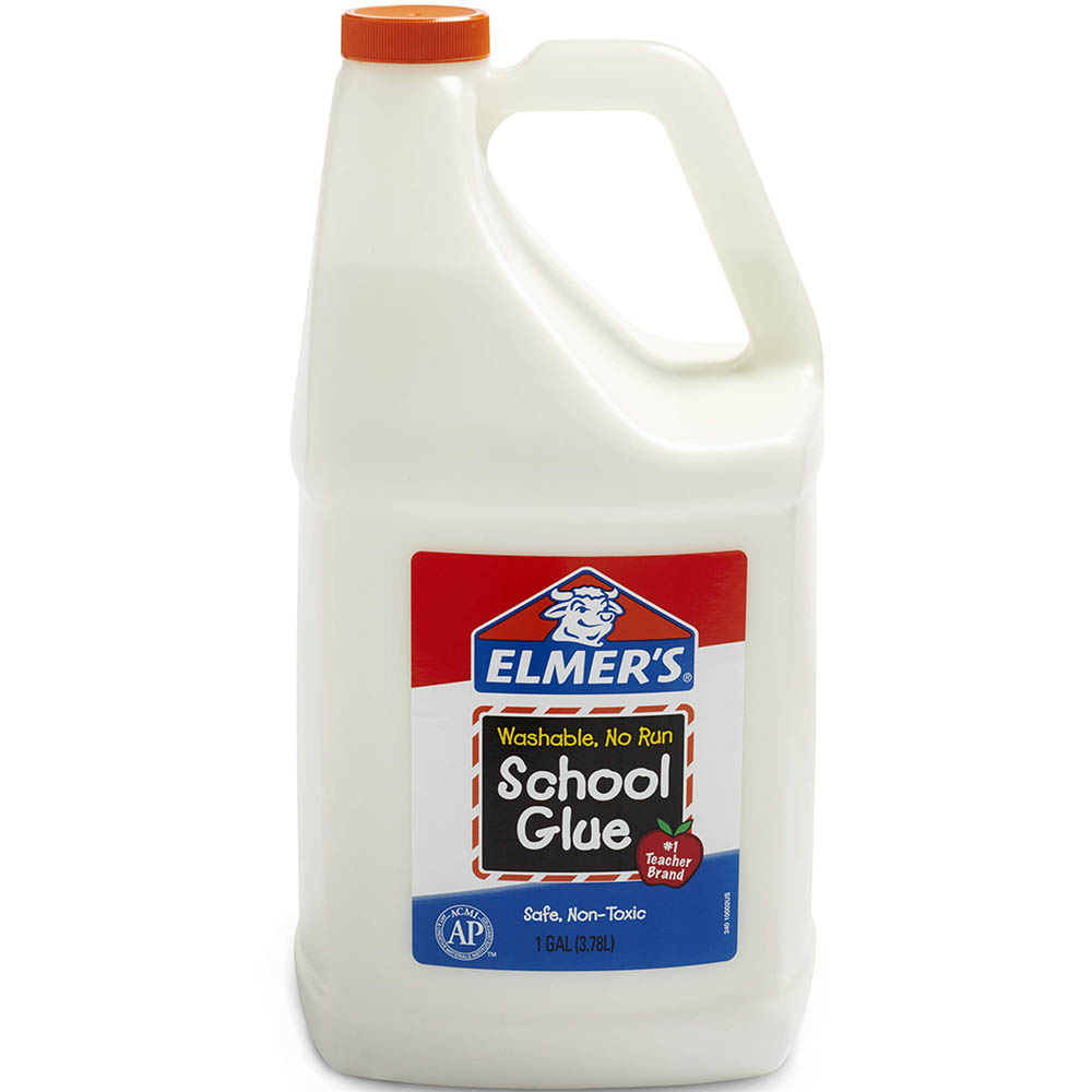 Image for ELMERS SCHOOL GLUE NO RUN LIQUID 3.8 LITRE WHITE from York Stationers