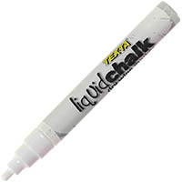 texta liquid chalk marker dry wipe bullet 4.5mm white