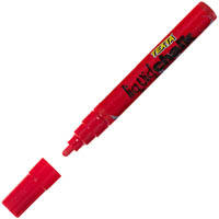 texta liquid chalk marker dry wipe bullet 4.5mm red