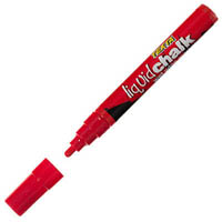 texta liquid chalk marker wet wipe bullet 4.5mm red