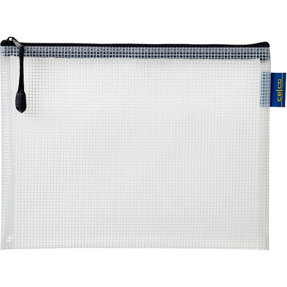 Image for CELCO MESH CASE CLEAR A5 from Positive Stationery