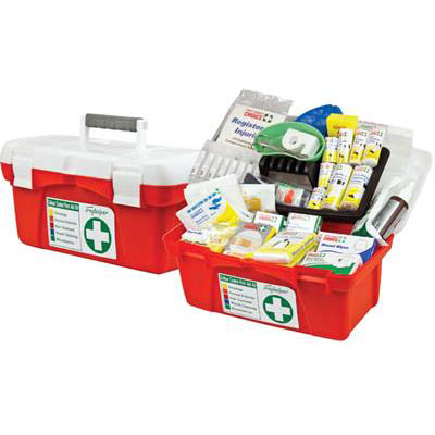 Image for TRAFALGAR NATIONAL WORKPLACE FIRST AID KIT PORTABLE from Mercury Business Supplies