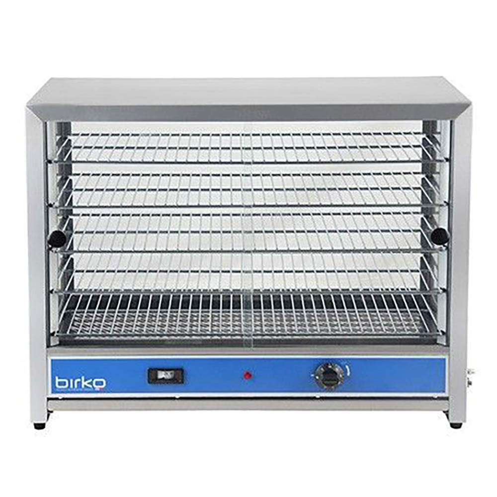 Image for BIRKO PIE WARMER FITS 50 PIES STAINLESS STEEL WITH GLASS DOORS from Olympia Office Products