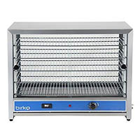 birko pie warmer fits 50 pies stainless steel with glass doors