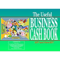 collins useful cash book for small business a4 green