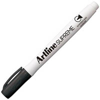 artline supreme antimicrobial whiteboard marker bullet 1.5mm black