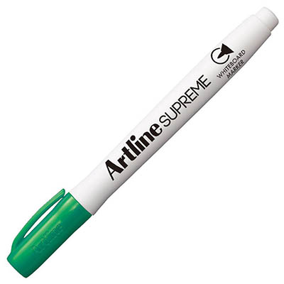 Image for ARTLINE SUPREME ANTIMICROBIAL WHITEBOARD MARKER BULLET 1.5MM GREEN from BusinessWorld Computer & Stationery Warehouse