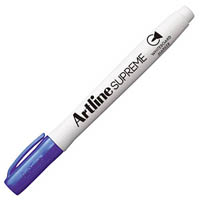 artline supreme antimicrobial whiteboard marker bullet 1.5mm purple