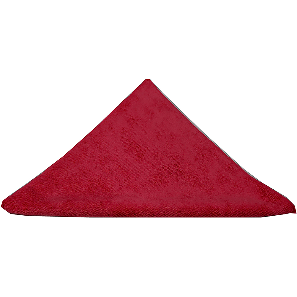 Image for CLEANLINK MICROFIBRE CLEANING CLOTH 400 X 400MM RED from BusinessWorld Computer & Stationery Warehouse