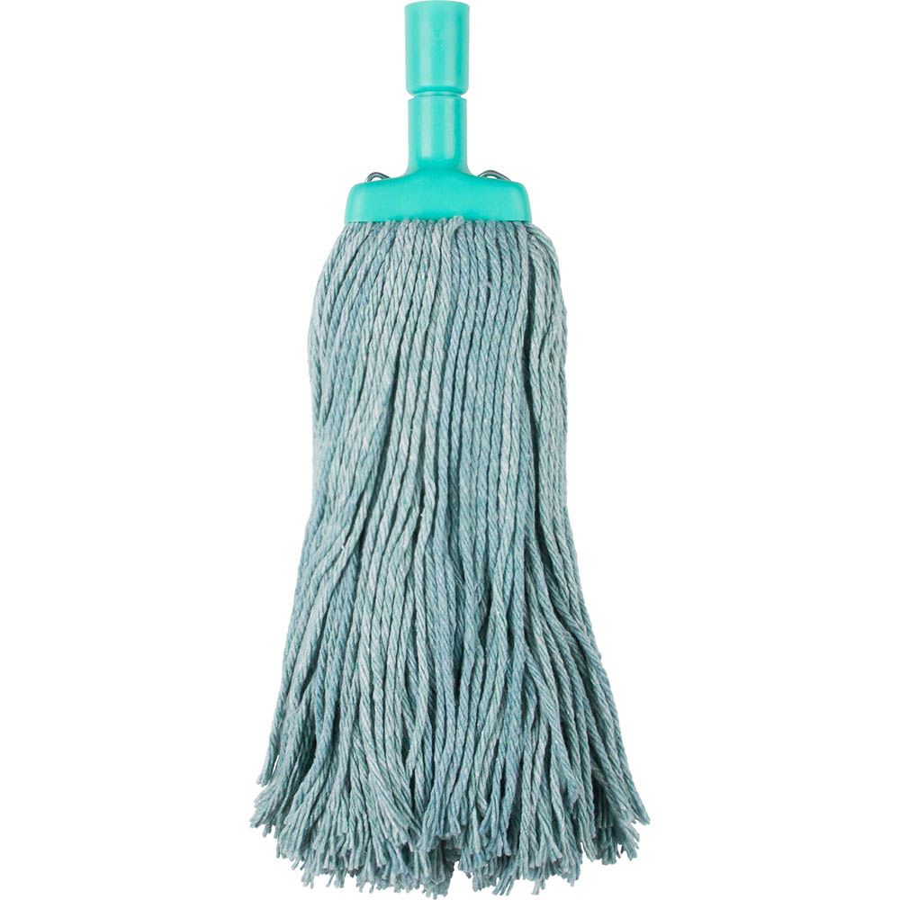 Image for CLEANLINK MOP HEAD 400G GREEN from Challenge Office Supplies