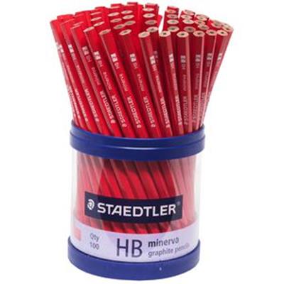 Image for STAEDTLER 130 MINERVA GRAPHITE PENCILS HB CUP 100 from That Office Place PICTON
