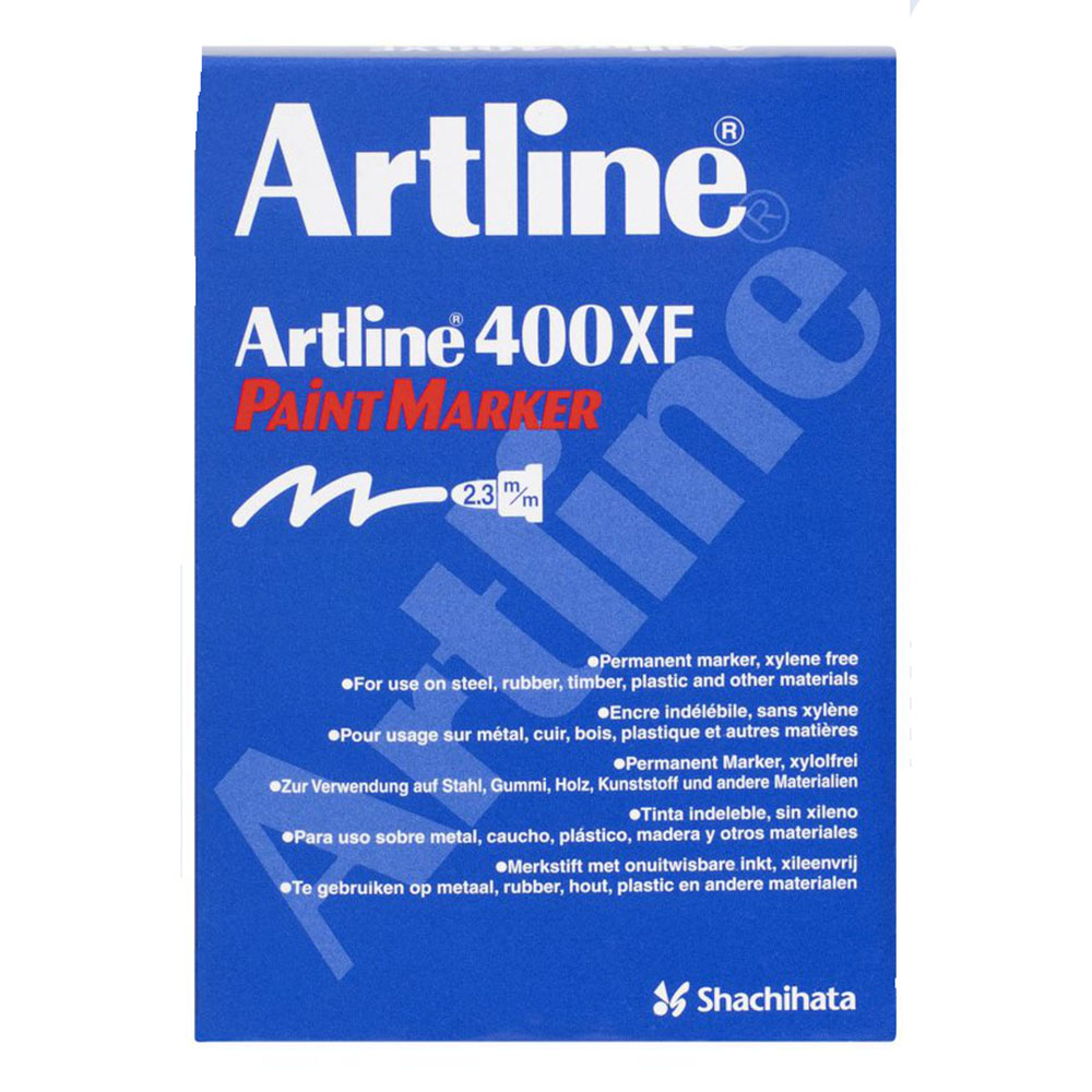 Image for ARTLINE 400 PAINT MARKER BULLET 2.3MM BLUE from That Office Place PICTON