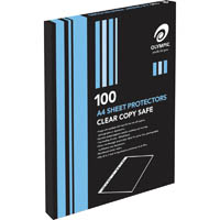 olympic sheet protectors economy a4 box 100