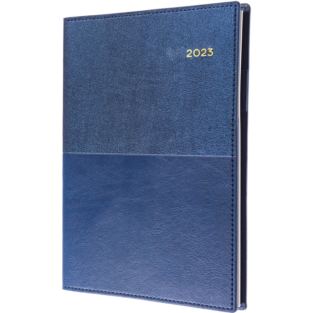 COLLINS VANESSA 145.V59 DIARY DAY TO PAGE A4 BLUE |  | 7099736
