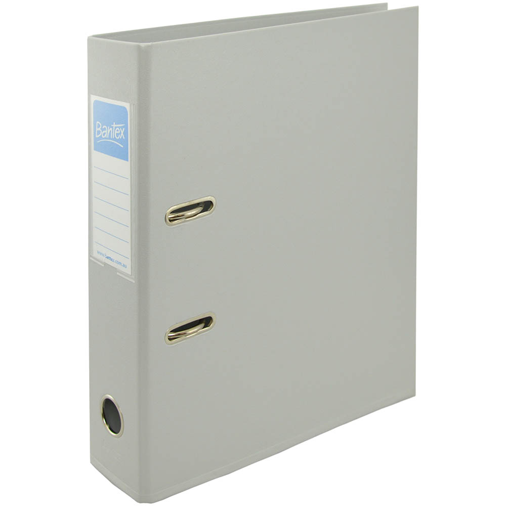 Image for BANTEX LEVER ARCH FILE 70MM A4 GREY from BusinessWorld Computer & Stationery Warehouse