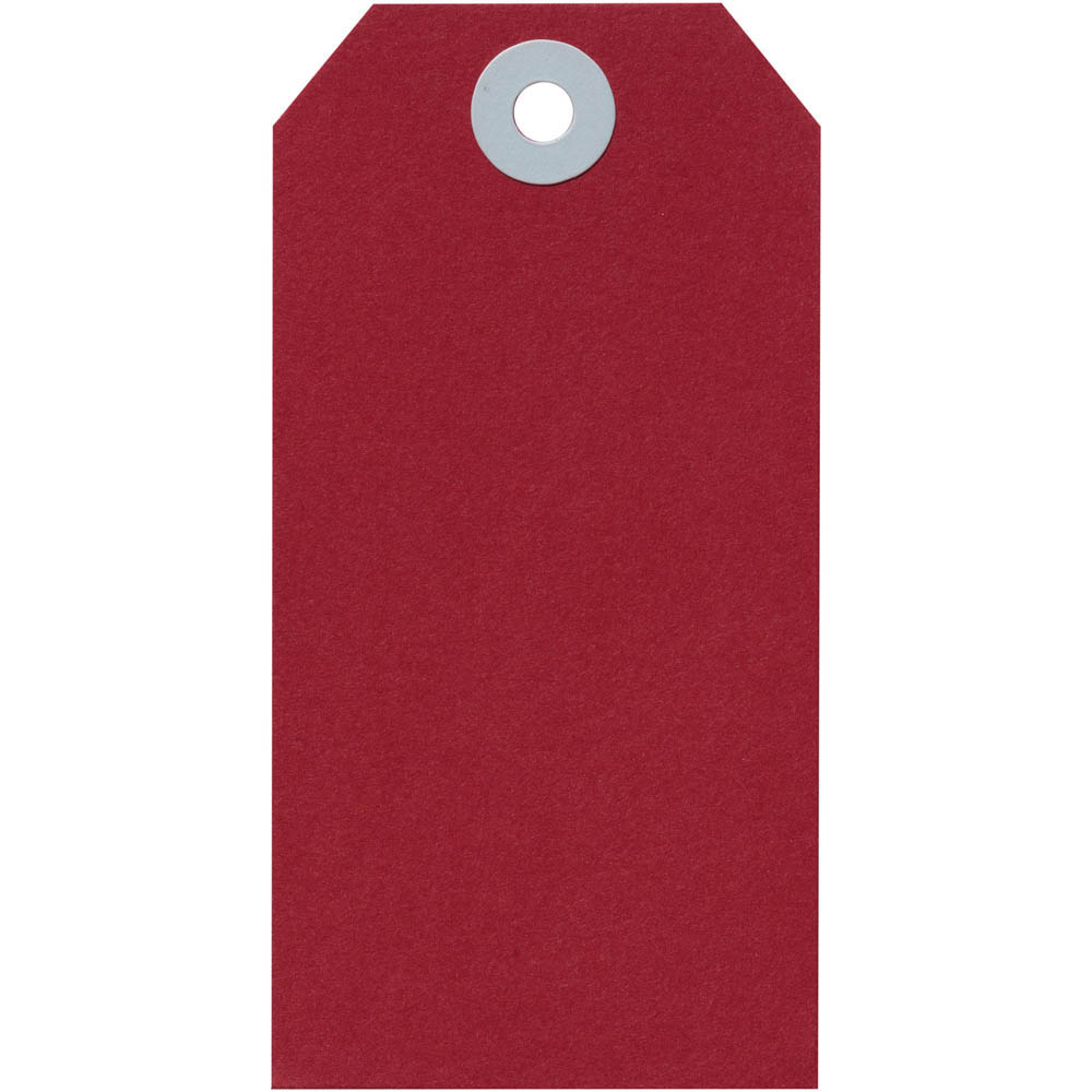Image for AVERY 14551 SHIPPING TAG SIZE 4 108 X 54MM RED BOX 50 from Office Fix - WE WILL BEAT ANY ADVERTISED PRICE BY 10%