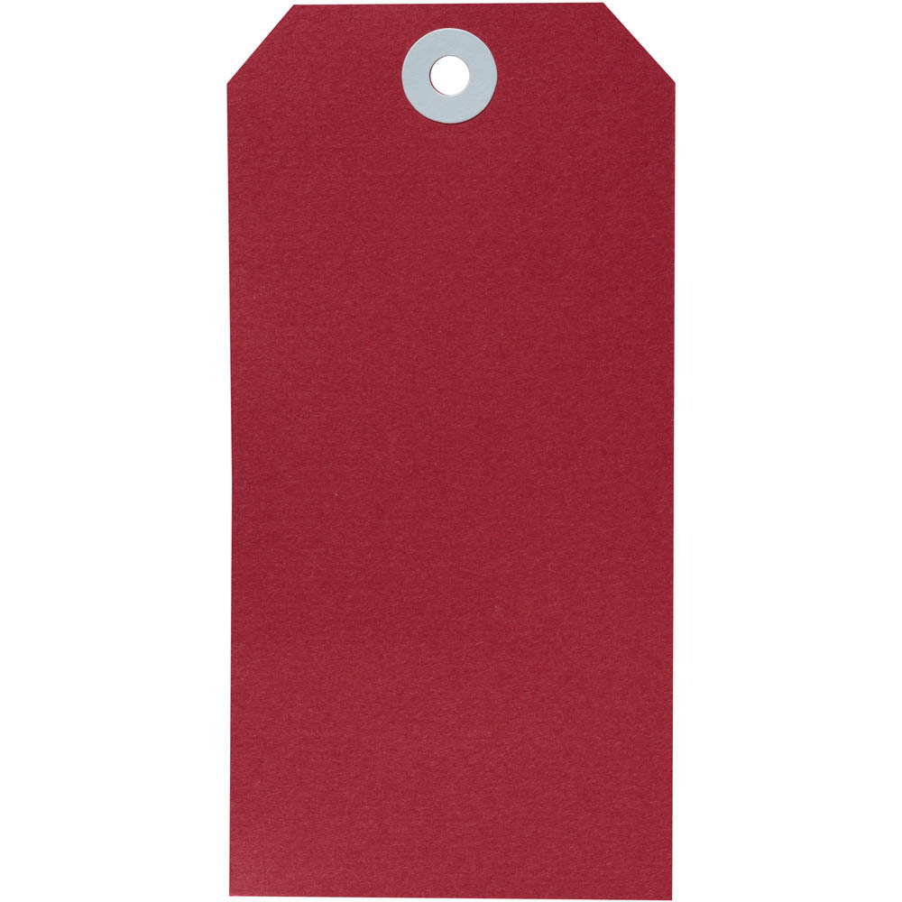 Image for AVERY 16110 SHIPPING TAG SIZE 6 134 X 67MM RED BOX 1000 from Office Fix - WE WILL BEAT ANY ADVERTISED PRICE BY 10%