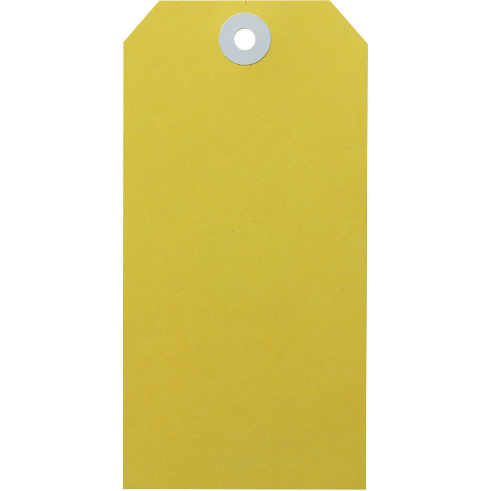 Image for AVERY 16140 SHIPPING TAG SIZE 6 134 X 67MM YELLOW BOX 1000 from Challenge Office Supplies