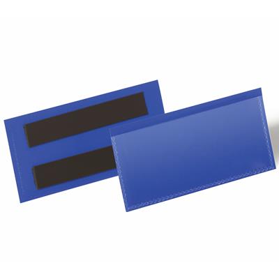 DURABLE LOGISTICS MAGNETIC DOCUMENT POCKET 50 X 110MM BLUE PACK 50 |  | 7053467