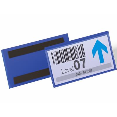 DURABLE LOGISTICS MAGNETIC DOCUMENT POCKET 80 X 160MM BLUE PACK 50 |  | 7053468i