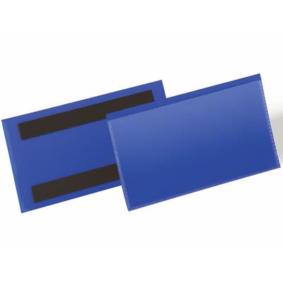 DURABLE LOGISTICS MAGNETIC DOCUMENT POCKET 80 X 160MM BLUE PACK 50 |  | 7053468i