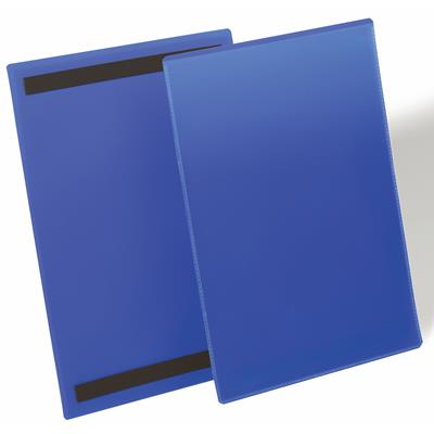 DURABLE LOGISTICS MAGNETIC DOCUMENT POCKET A4 PORTRAIT BLUE PACK 50 |  | 7053470i
