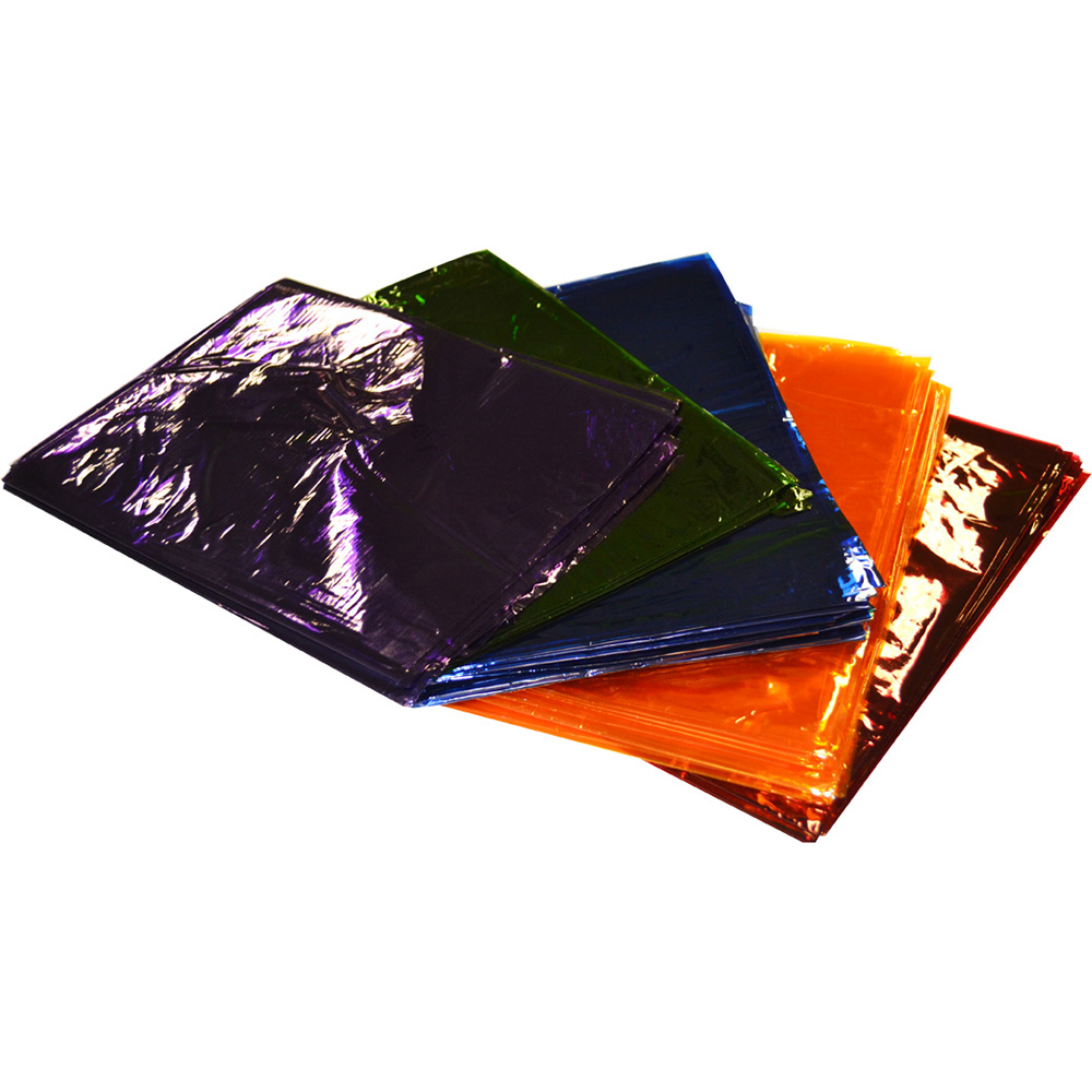 Image for RAINBOW CELLOPHANE 750MM X 1M ASSORTED PACK 25 from Mitronics Corporation