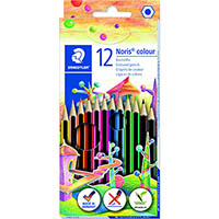 staedtler 185 noris colour pencils assorted box 12