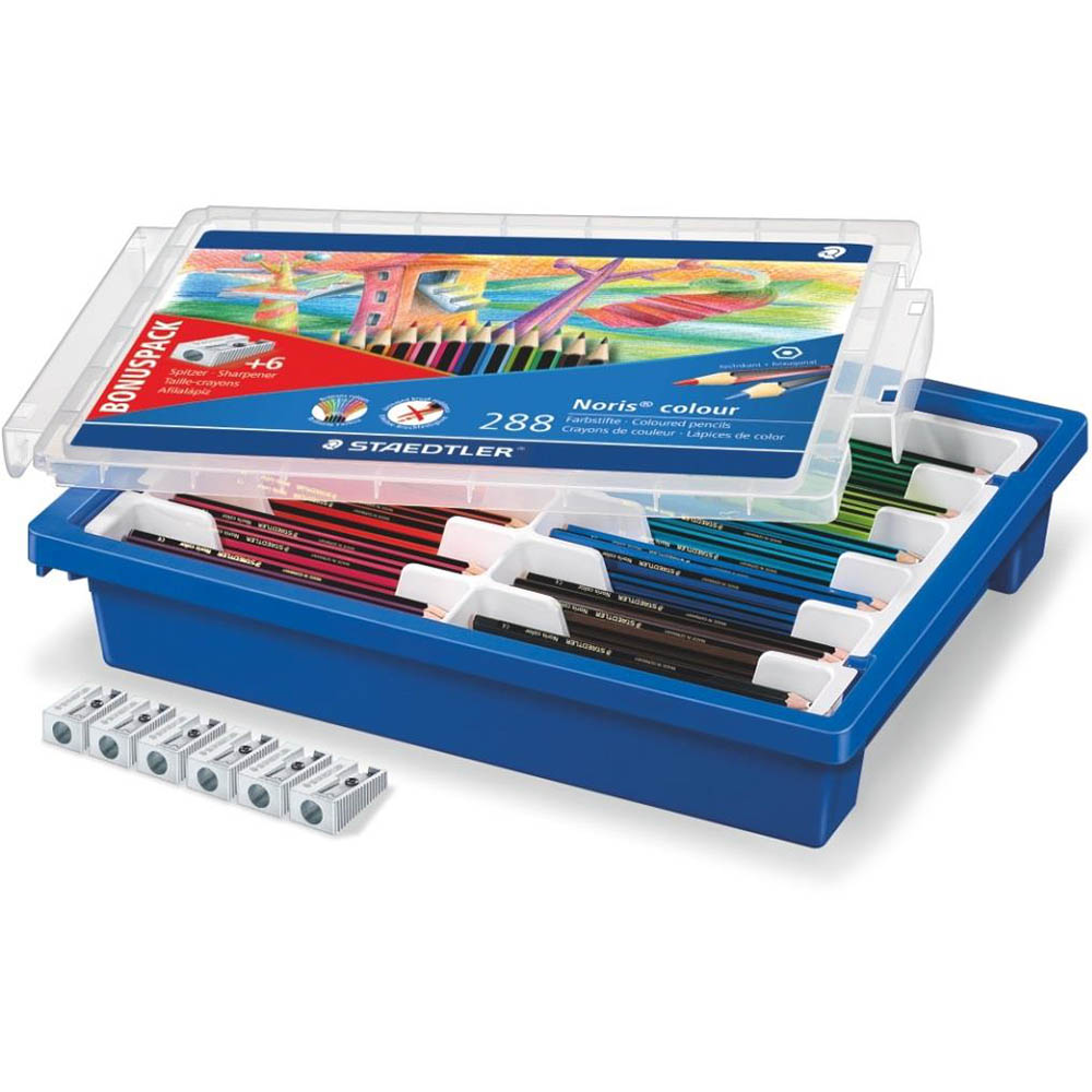 Image for STAEDTLER 185 NORIS COLOUR PENCILS ASSORTED CLASSPACK 288 from Memo Office and Art