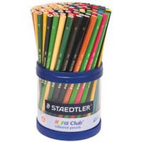 staedtler 185 noris colour pencils assorted tub 108