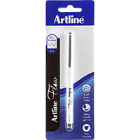 artline flow metal barrel stylus pen 1.0mm blue