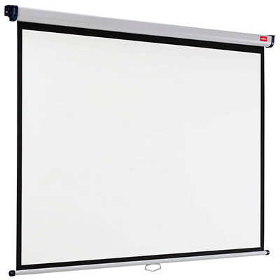 Image for NOBO PROJECTION SCREEN 16:10 WALL MOUNT 98 INCH 1750 X 1090MM WHITE from Mercury Business Supplies