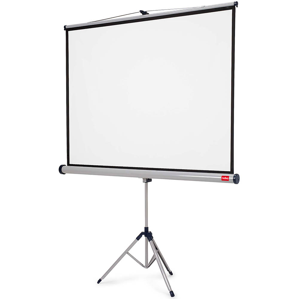 Image for NOBO PROJECTION SCREEN 16:10 TRIPOD 92 INCH 2000 X 1310MM WHITE from York Stationers