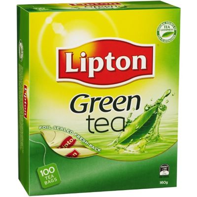 Image for LIPTON TEA GREEN STRING AND TAG PACK 100 from Prime Office Supplies