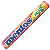 mentos fruit roll 37g