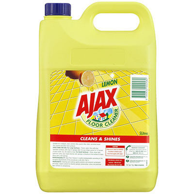 Image for AJAX FLOOR CLEANER LEMON 5 LITRE CARTON 2 from That Office Place PICTON