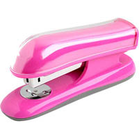 rexel joy half strip stapler pink