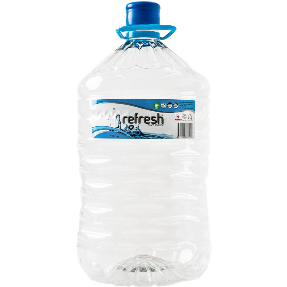 Image for REFRESH PURE DRINKING WATER 12 LITRE from Prime Office Supplies