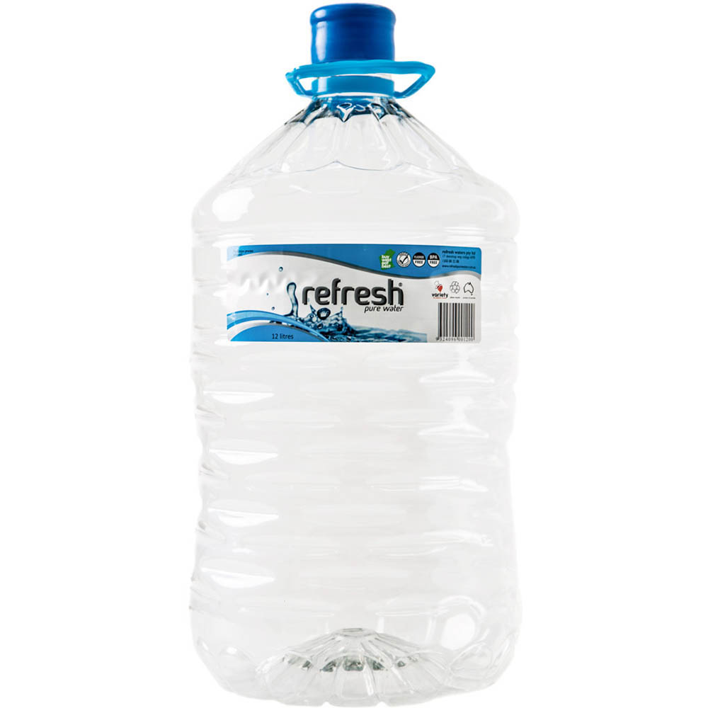 Image for REFRESH PURE DRINKING WATER 12 LITRE from Mitronics Corporation