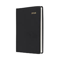 collins belmont pocket 237.v99 diary 2 days to page a7 black