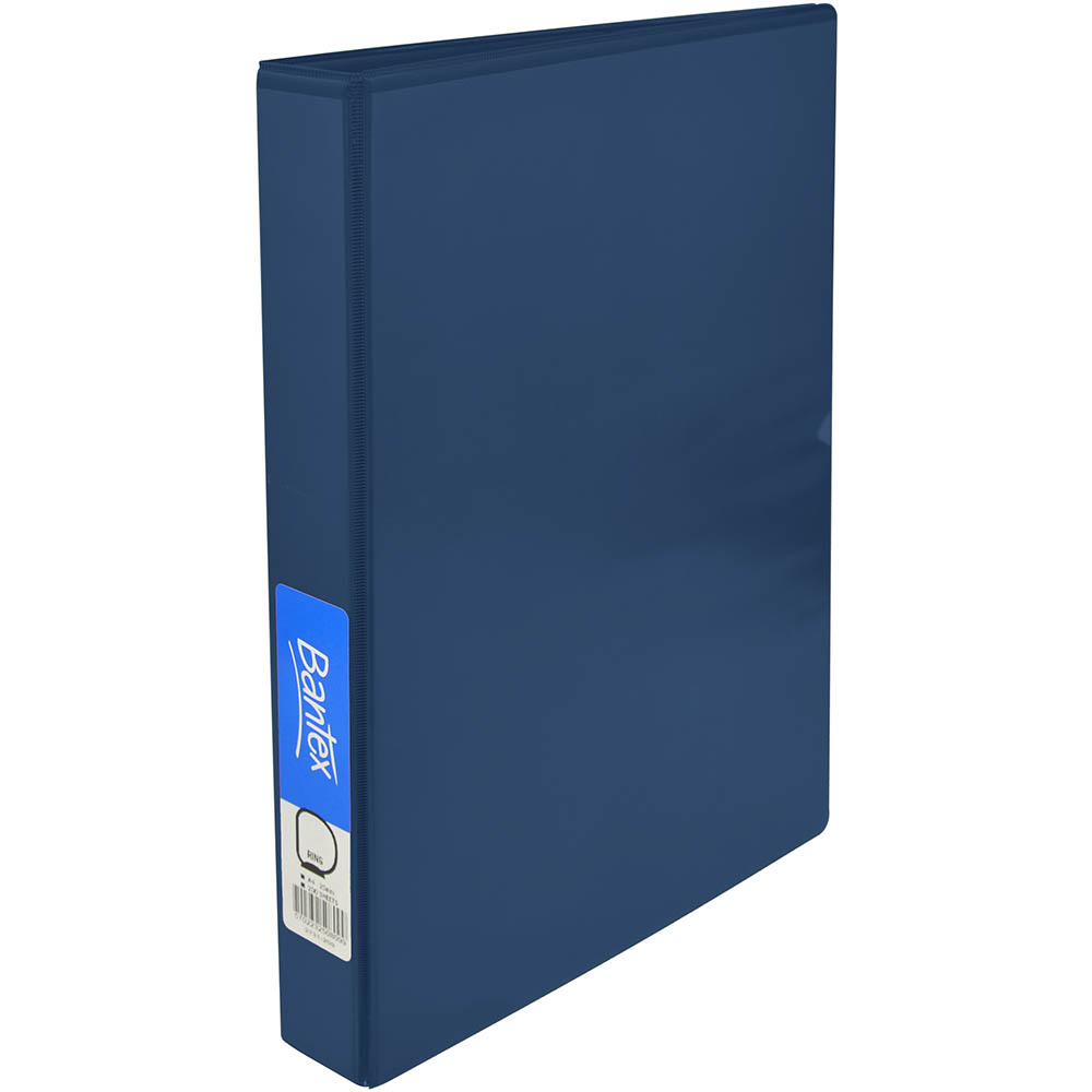 Image for BANTEX INSERT RING BINDER PP 3D 25MM A4 BLUE from Australian Stationery Supplies