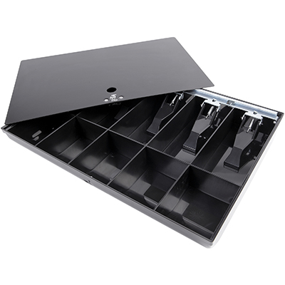 Image for ESSELTE CASH TRAY 10 COMPARTMENT BLACK from Memo Office and Art