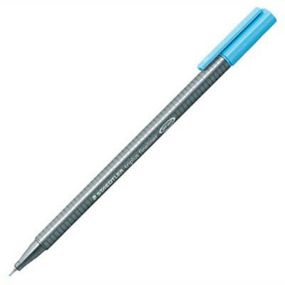Image for STAEDTLER TRIPLUS 334 FINELINER SUPERFINE PEN 0.3MM AQUA BLUE from That Office Place PICTON
